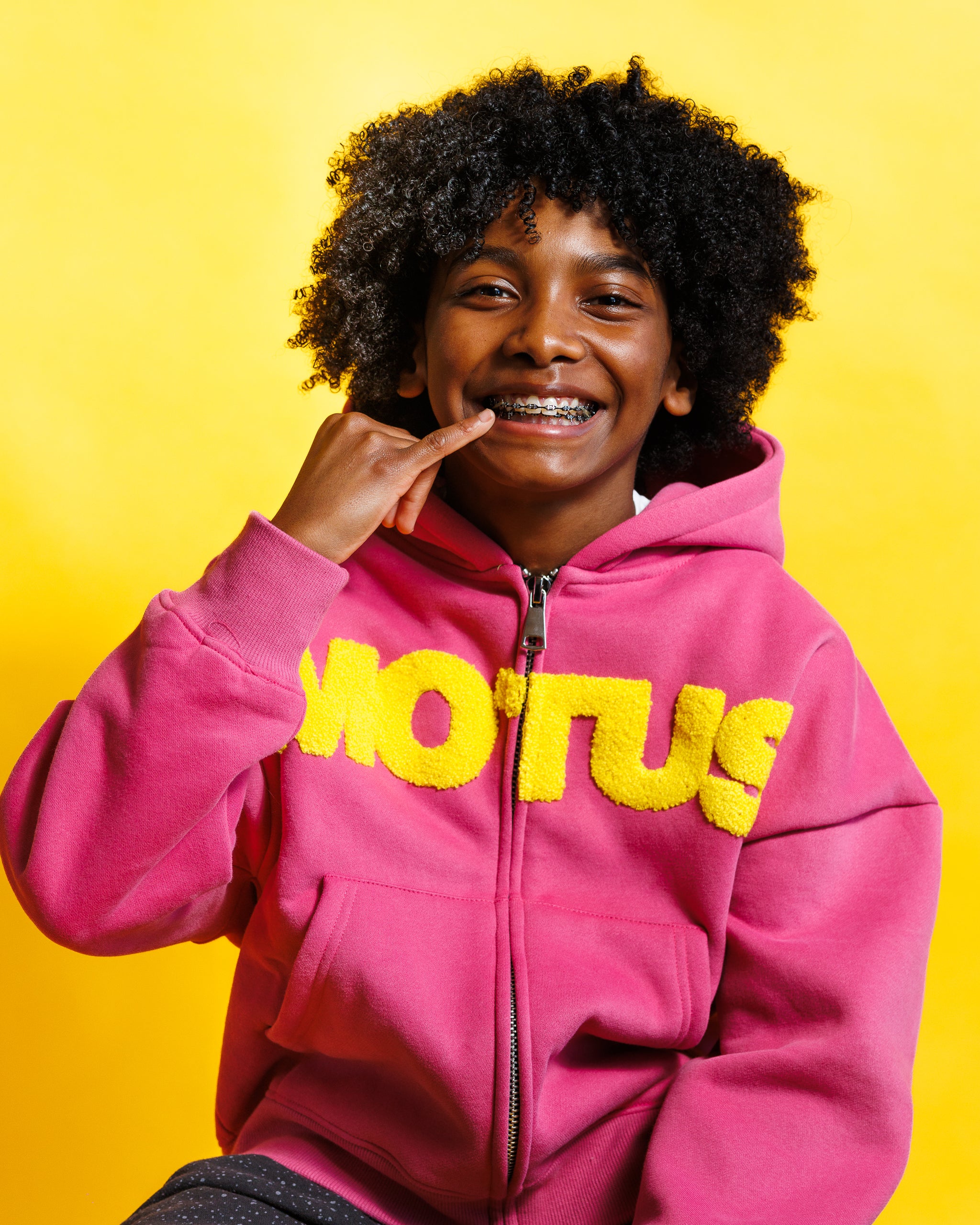 Kids Pink Hoodie