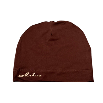 BROWN SKULL CAP