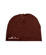 BROWN SKULL CAP