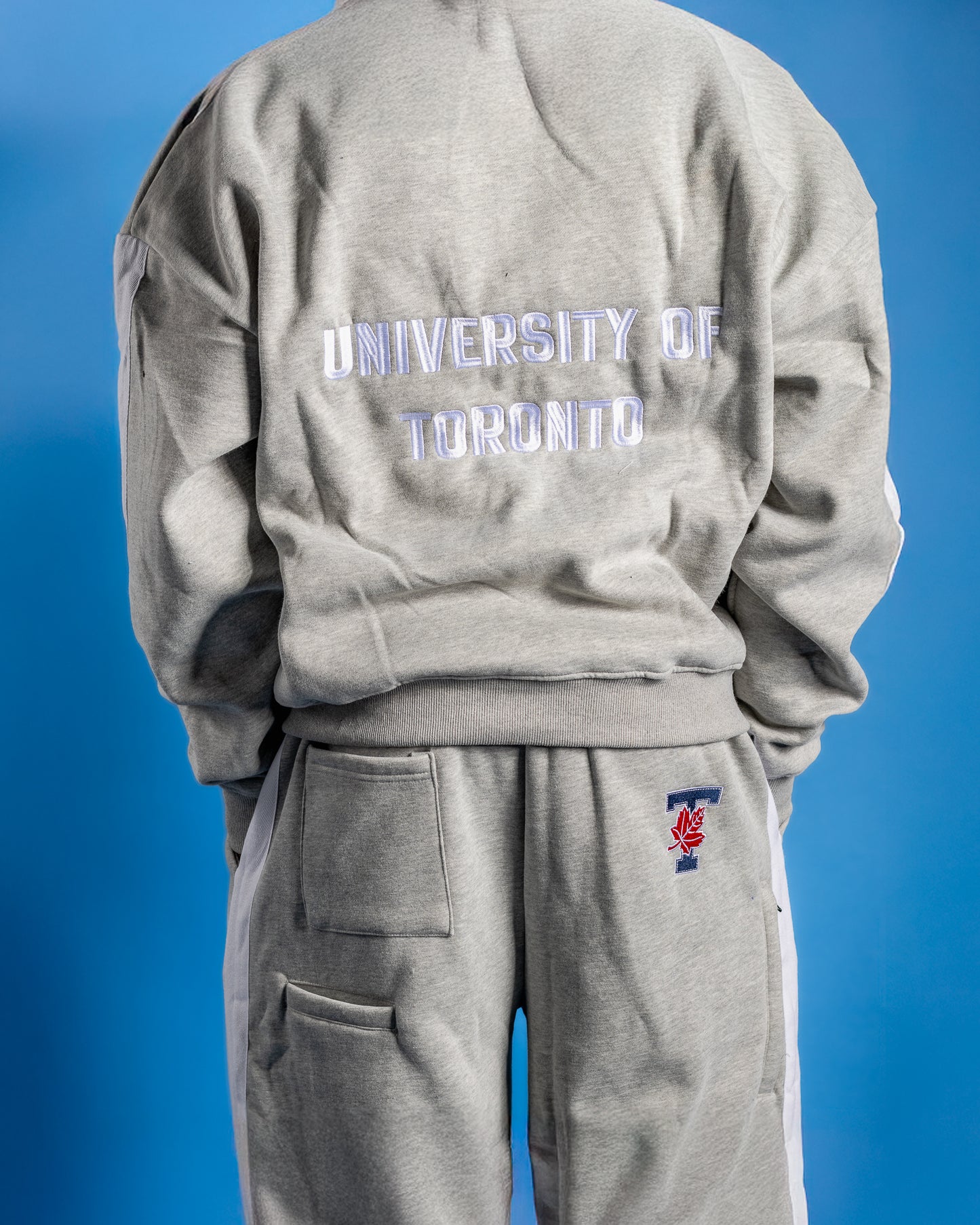 UofT Grey Zip Up