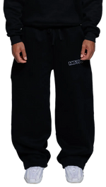 Panda Black Sweatpants