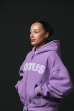 Lavender Zip Up