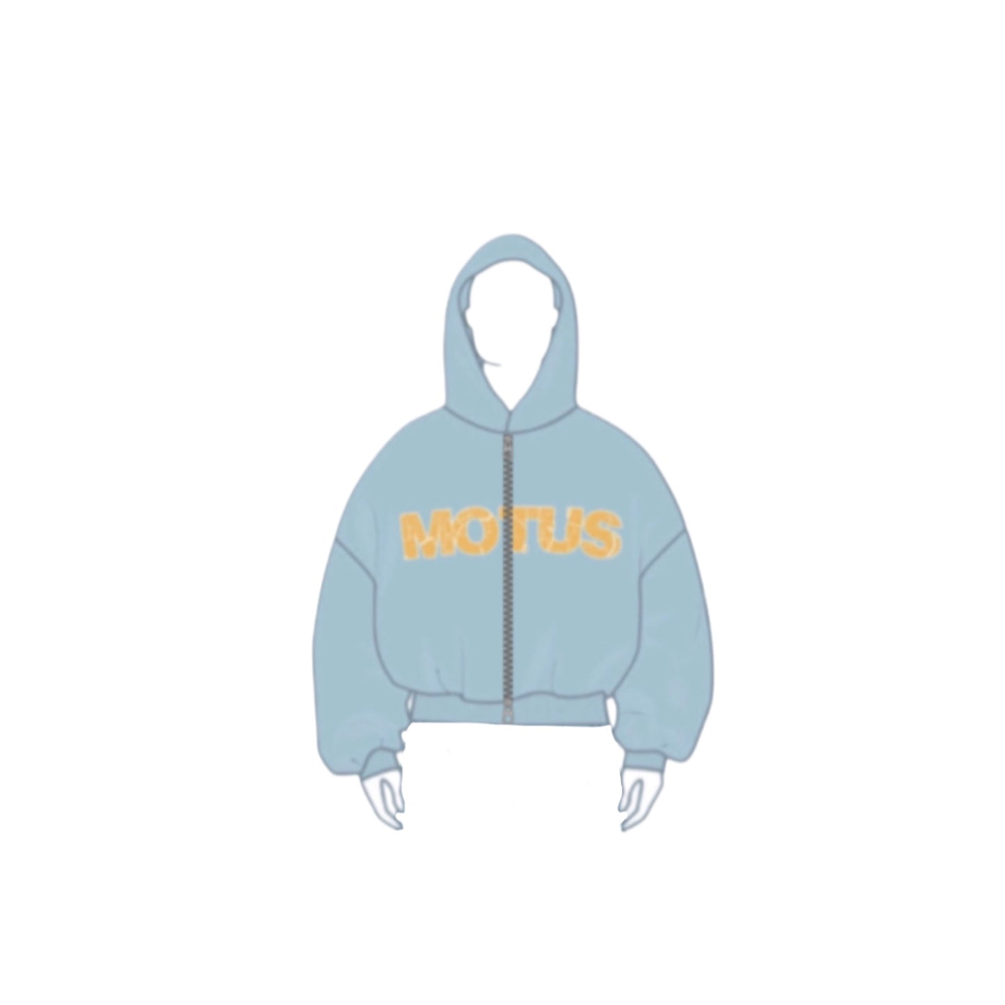 BABY BLUE HOODIE