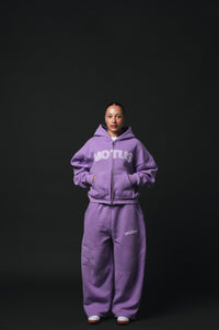 Lavender Zip Up