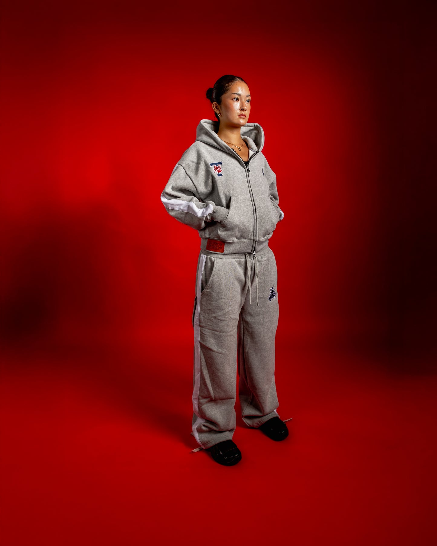 UofT Grey Zip Up