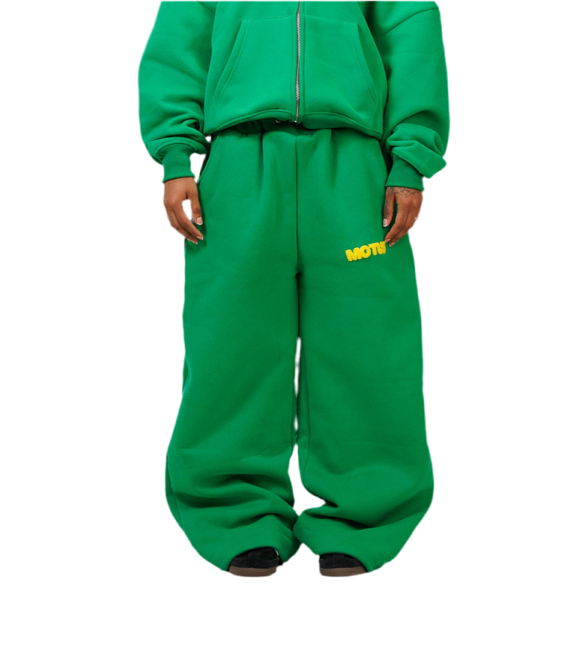 GREEN SWEATPANTS