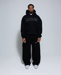 Panda Black Sweatpants
