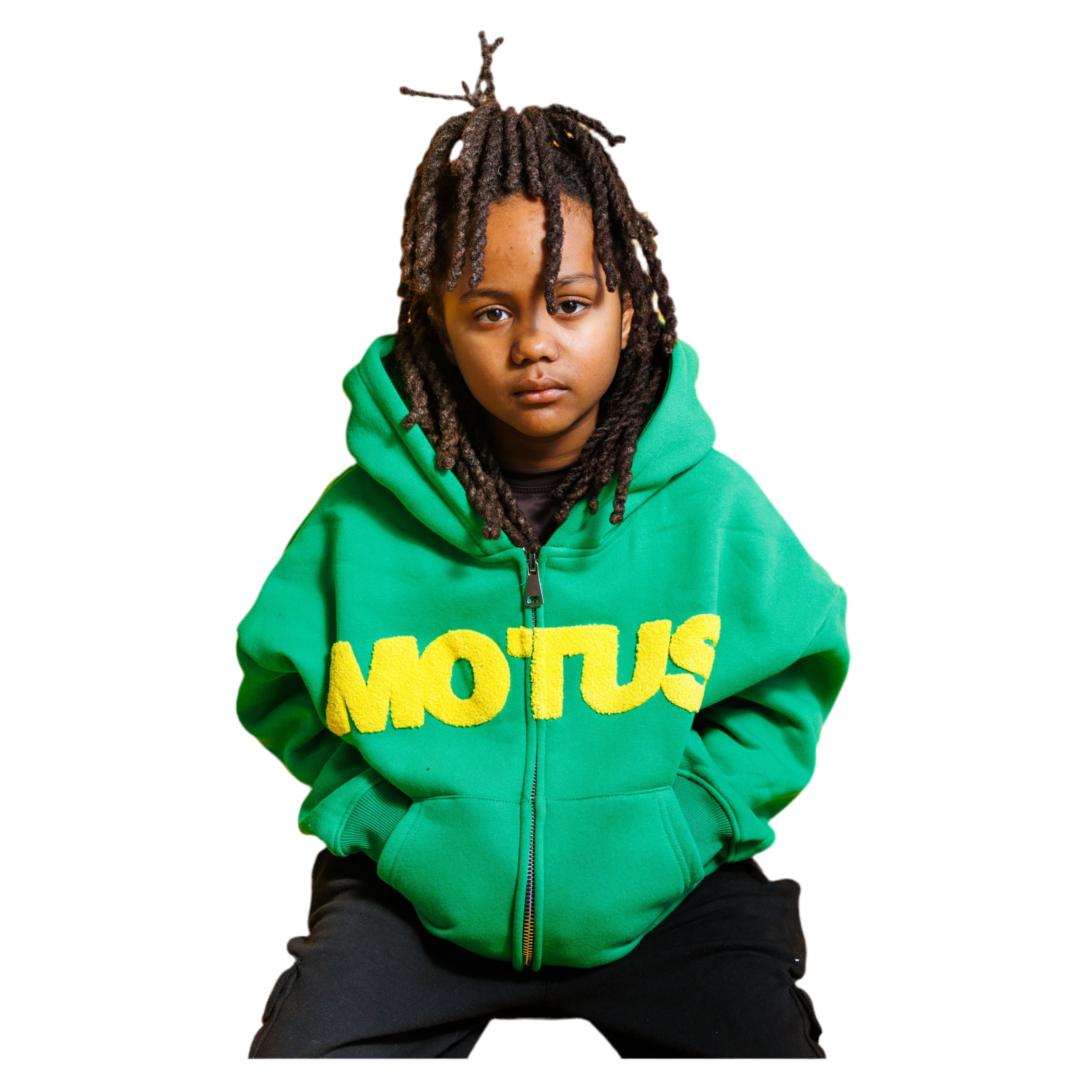 Kids Green Hoodie