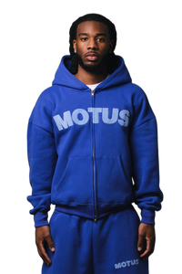 Cobalt Blue Zip Up