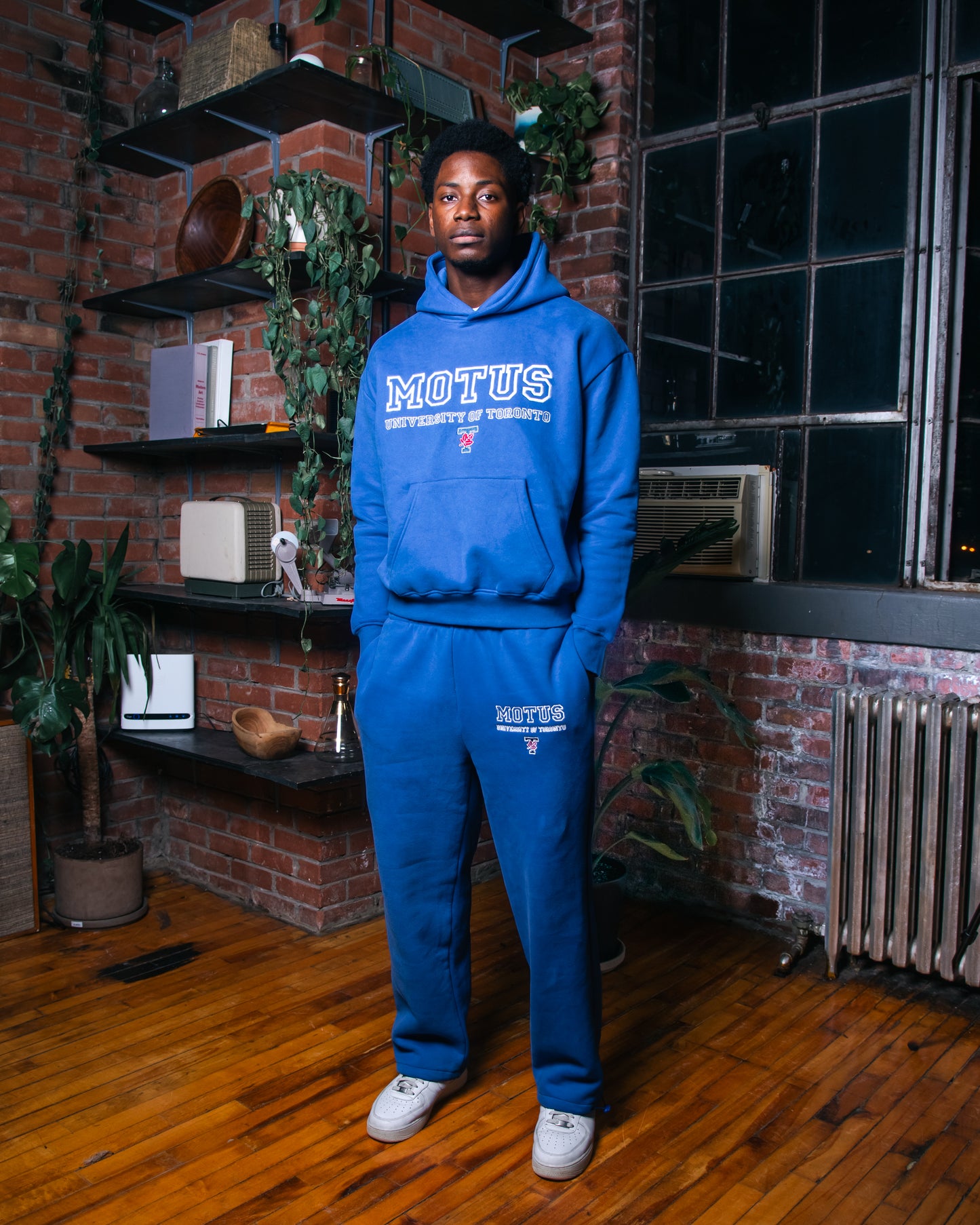 Motus x U of T True Blue Hoodie