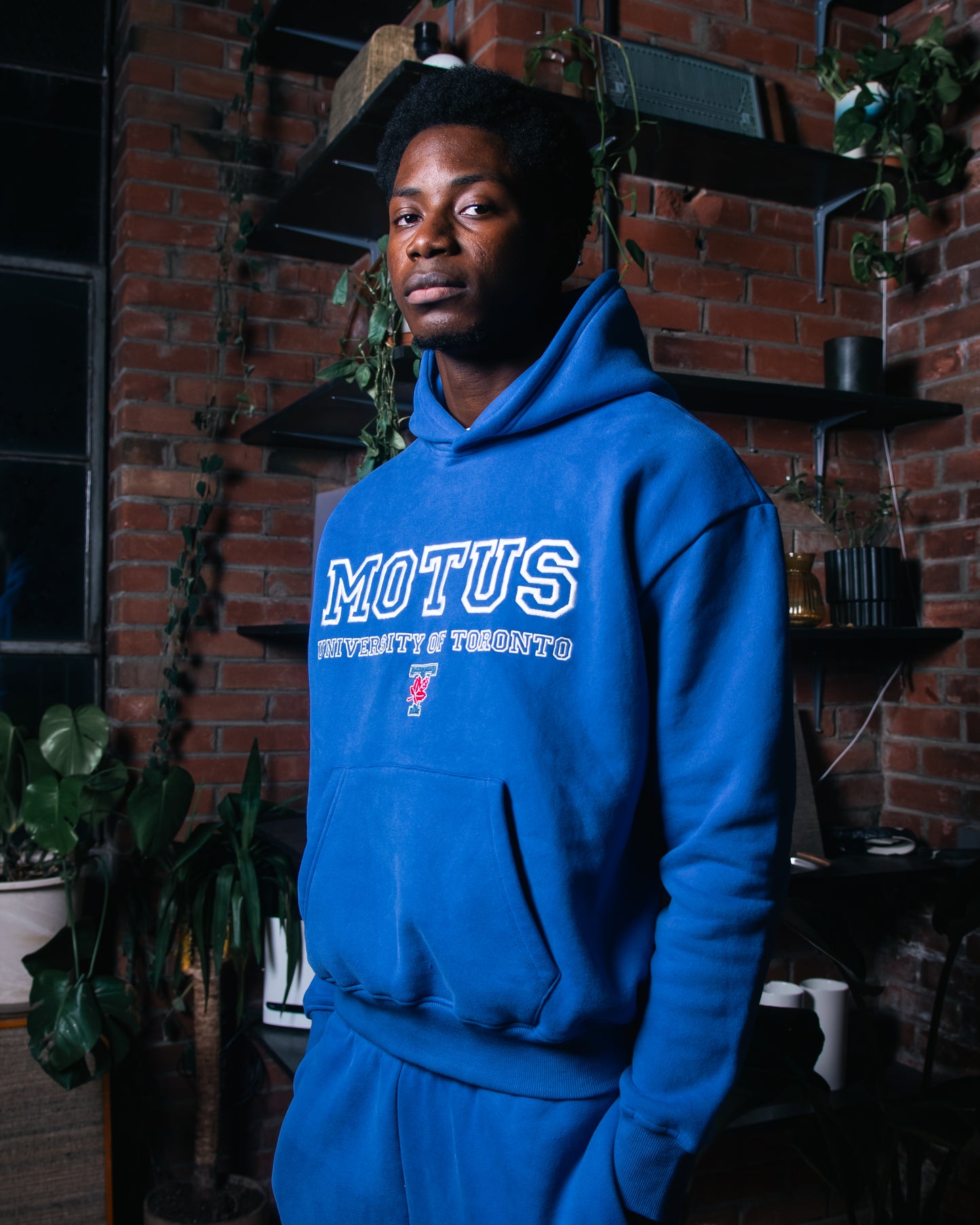 Motus x U of T True Blue Hoodie