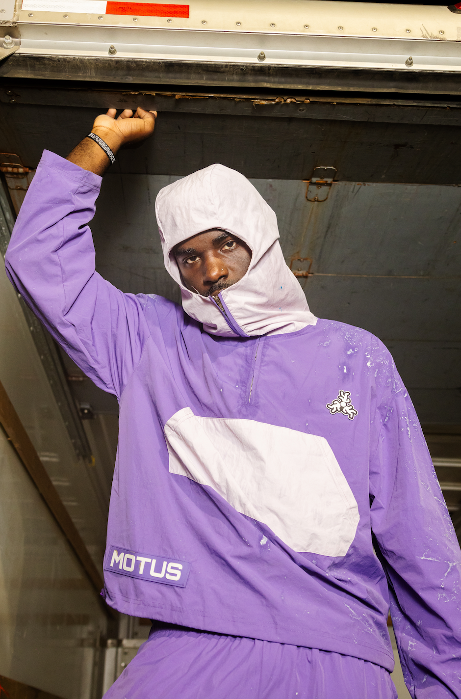 Ultra Violet Motus Balaclava Top