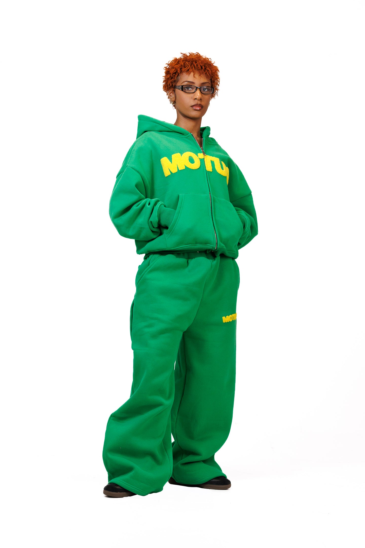 GREEN HOODIE