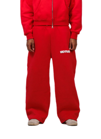 RED SWEATPANTS